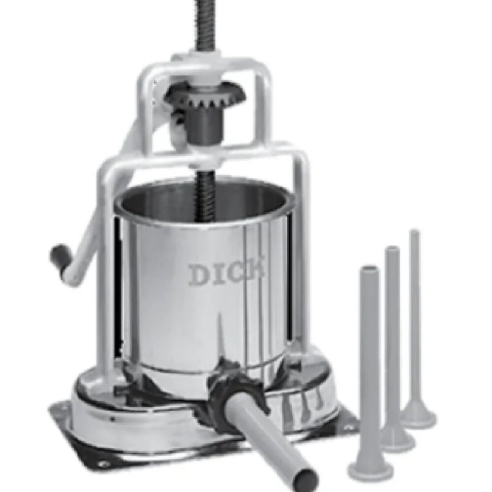 Alfa FDSS 12 12 Lbs Manual Sausage Stuffer Air-tight Rubber Seals Stainless Stee